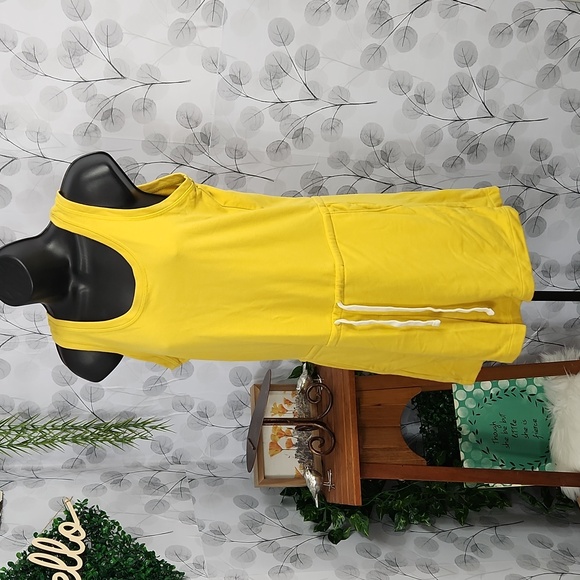 Old Navy Yellow Knit Romper - Picture 2 of 6